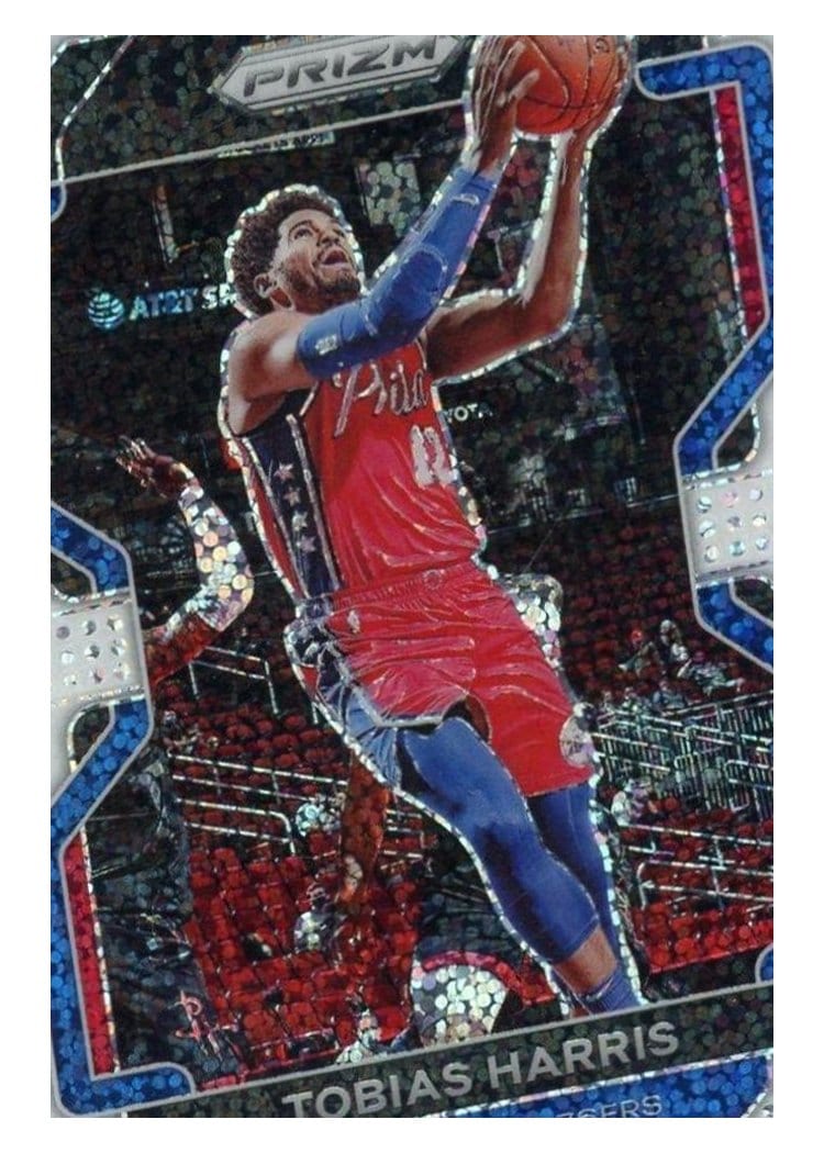 2021-22 Panini Prizm Base Set Tobias Harris #145 card