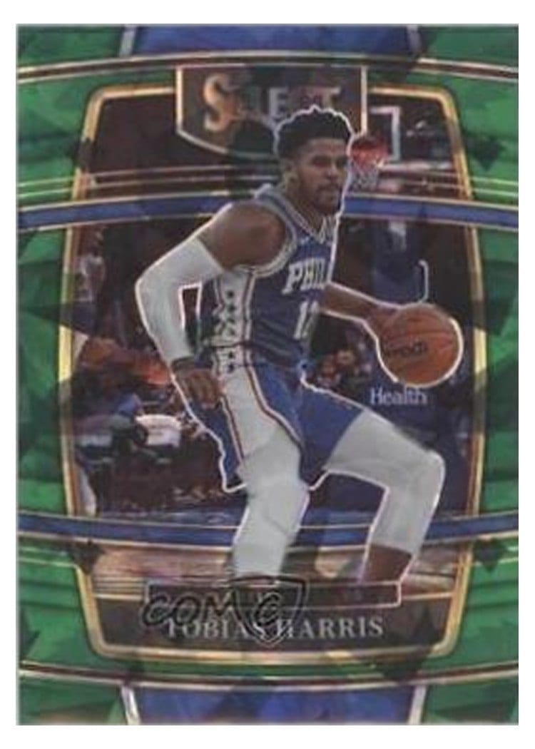 2021-22 Panini Select Base Set Tobias Harris #16 card