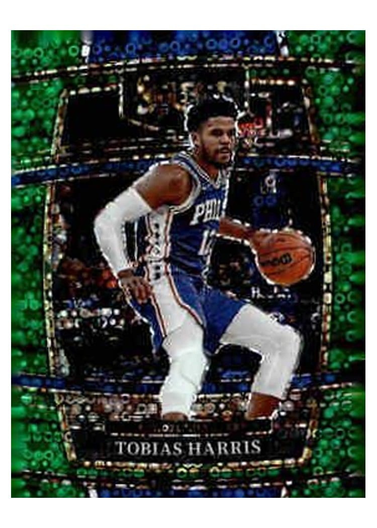 2021-22 Panini Select Base Set Tobias Harris #16 card