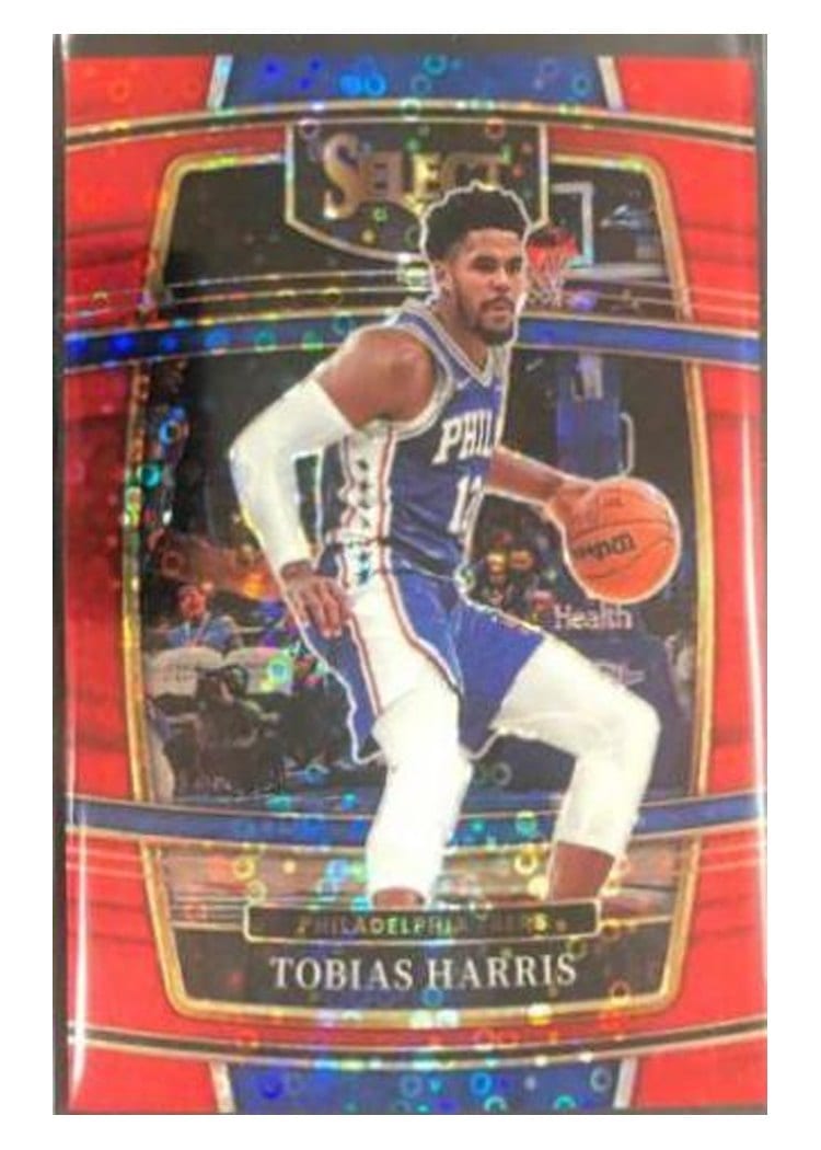 2021-22 Panini Select Base Set Tobias Harris #16 card