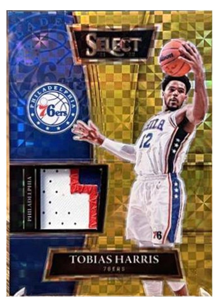 2021-22 Panini Select Base Set Tobias Harris #16 card