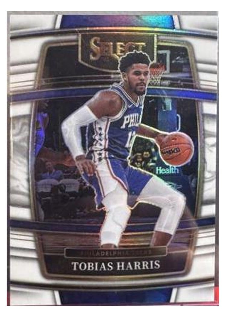 2021-22 Panini Select Base Set Tobias Harris #16 card