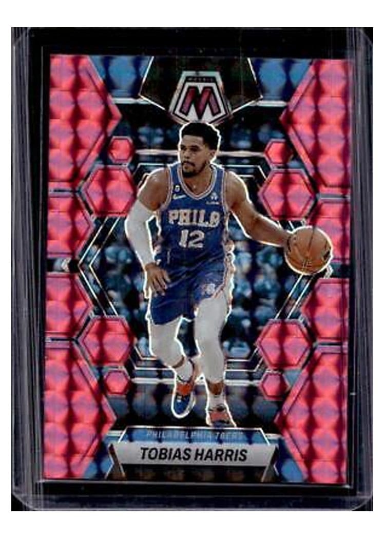 2022-23 Panini Mosaic Base Set Tobias Harris #28 card