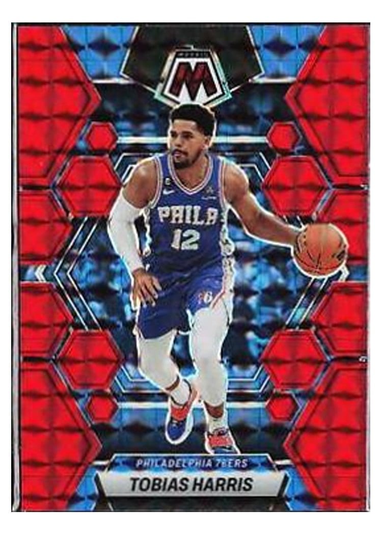 2022-23 Panini Mosaic Base Set Tobias Harris #28 card