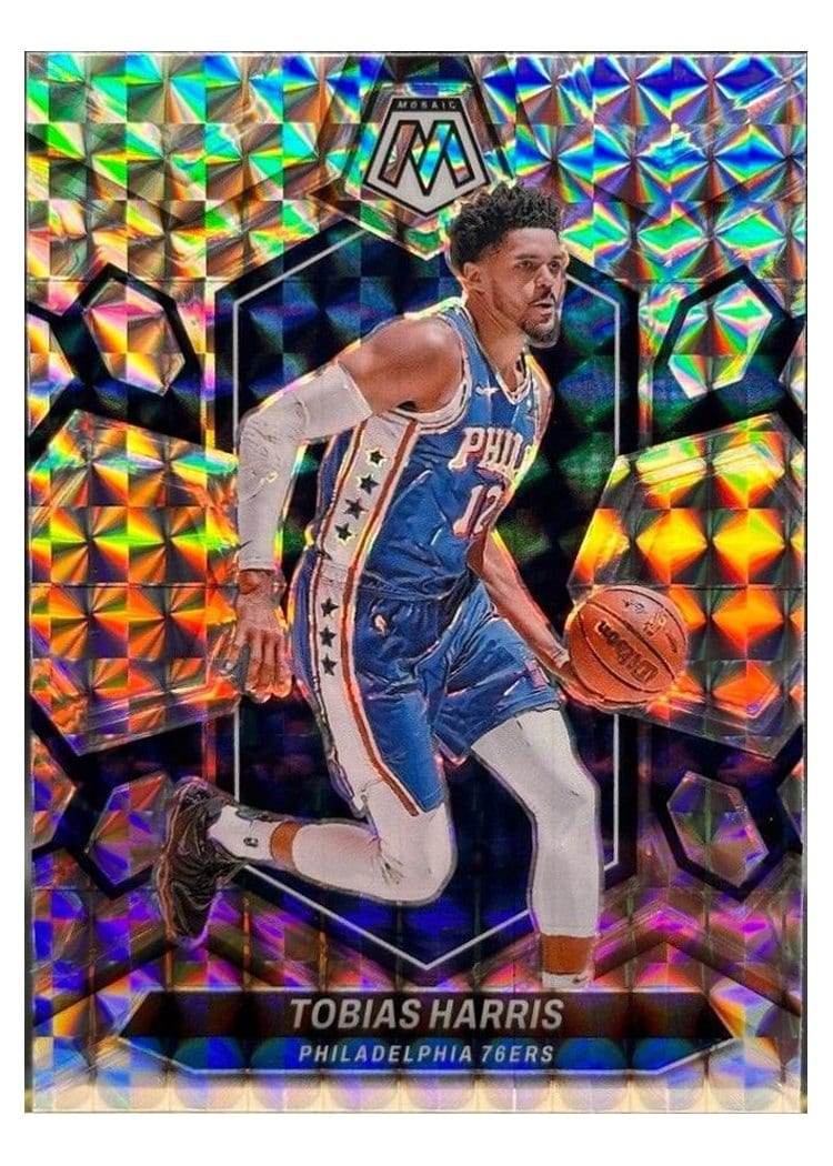 2023-24 Panini Mosaic Base Set Tobias Harris #89 card