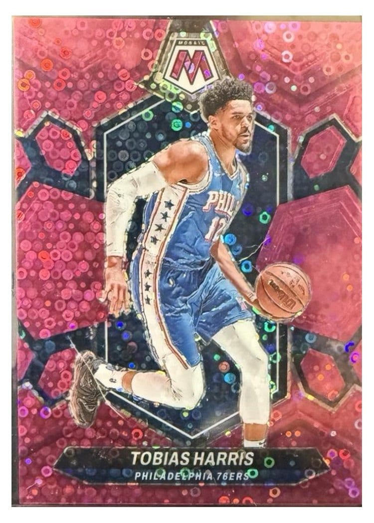 2023-24 Panini Mosaic Base Set Tobias Harris #89 card