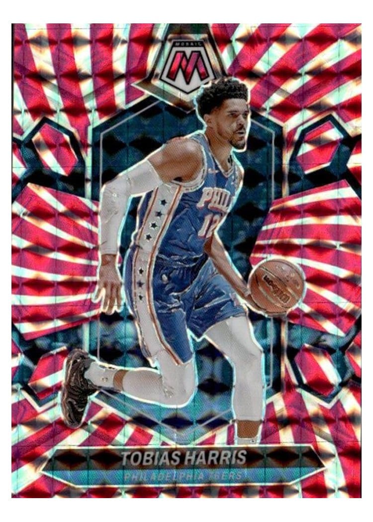 2023-24 Panini Mosaic Base Set Tobias Harris #89 card