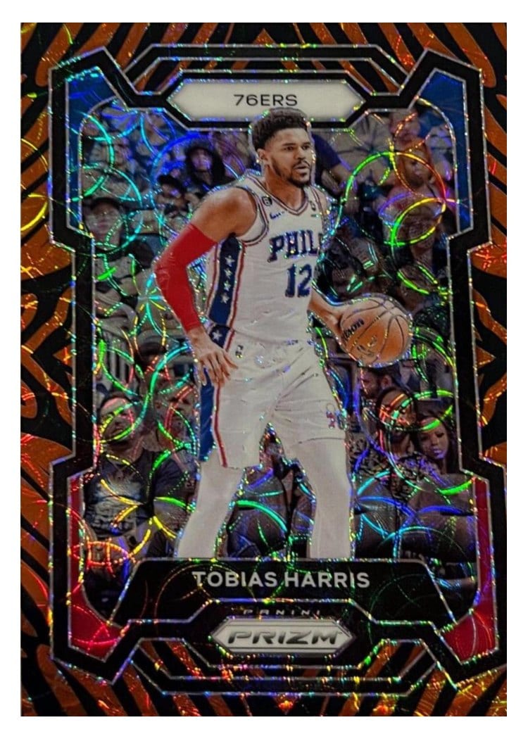 2023-24 Panini Prizm Base Set Tobias Harris #88 card