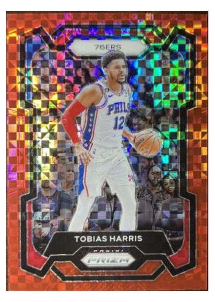 2023-24 Panini Prizm Base Set Tobias Harris #88 card