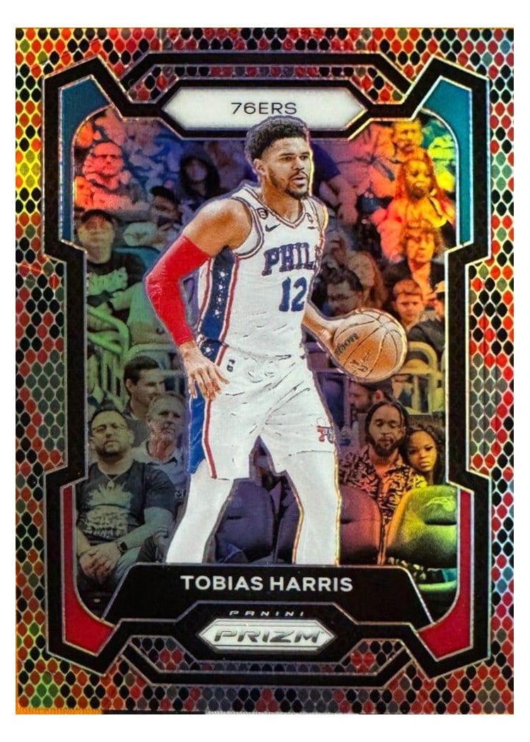 2023-24 Panini Prizm Base Set Tobias Harris #88 card
