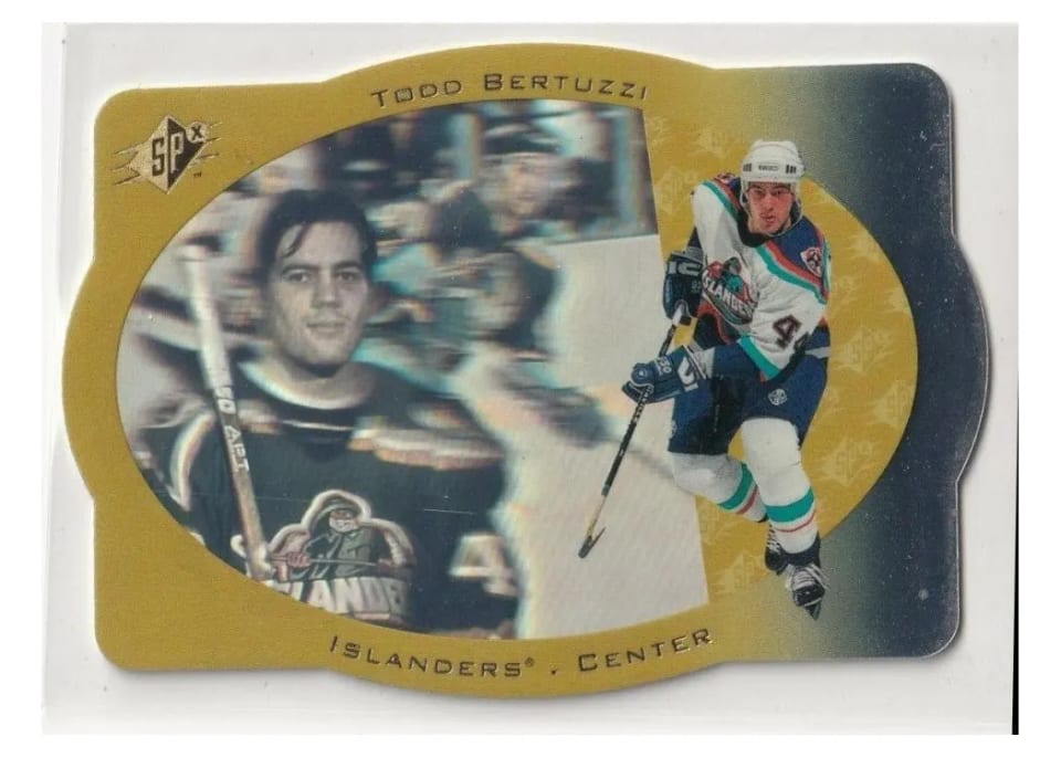 1996 Spx Todd Bertuzzi Gold #30 card