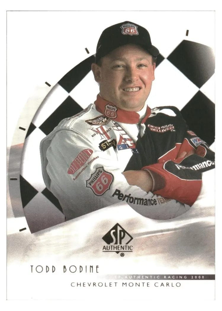 2000 SP Authentic Todd Bodine #36 card