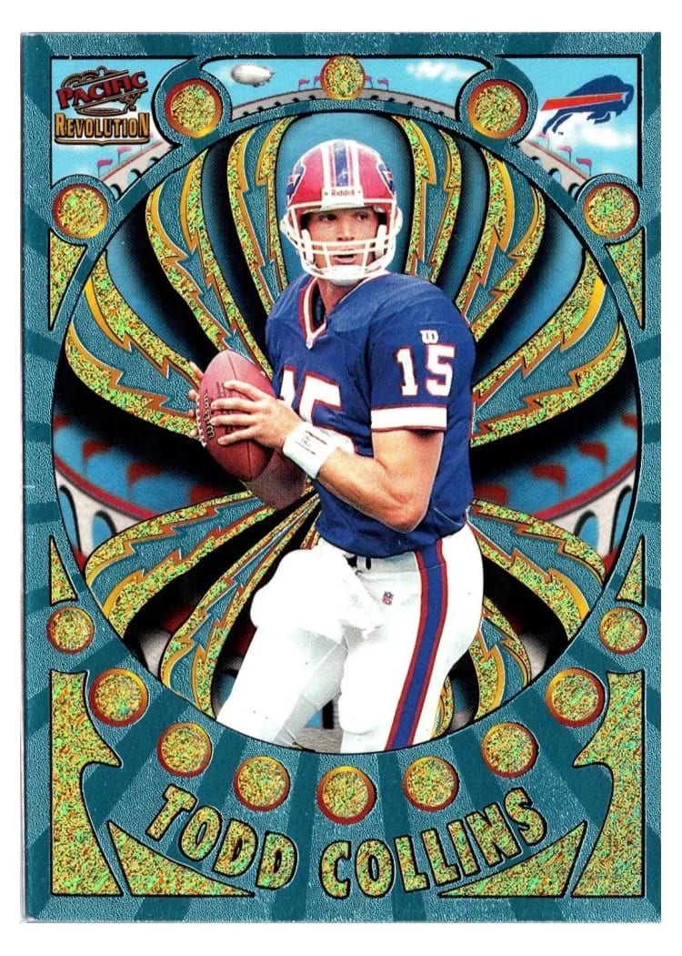1997 Pacific Revolution Todd Collins #16 card