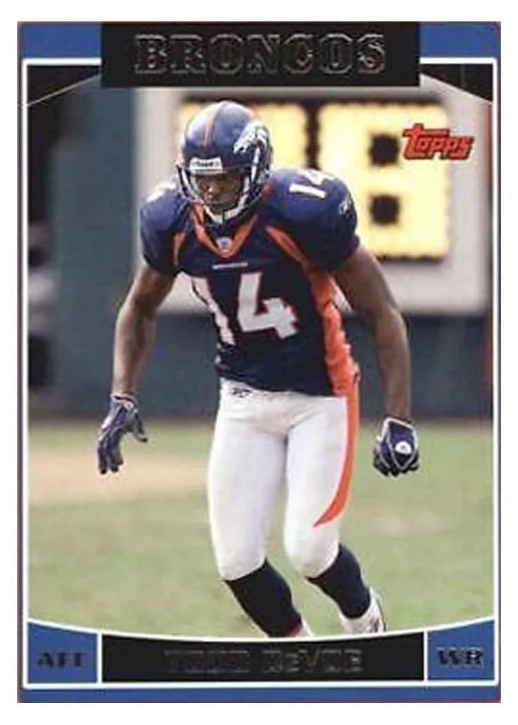 2006 Topps Todd DeVoe #34 card