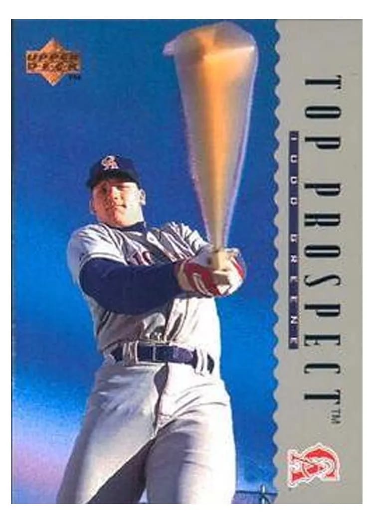 1995 Upper Deck Todd Greene #6 card