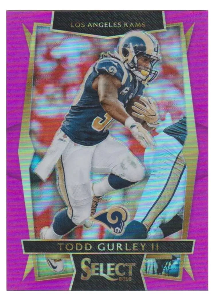 2016 Panini Select Base Set Todd Gurley II #3 card