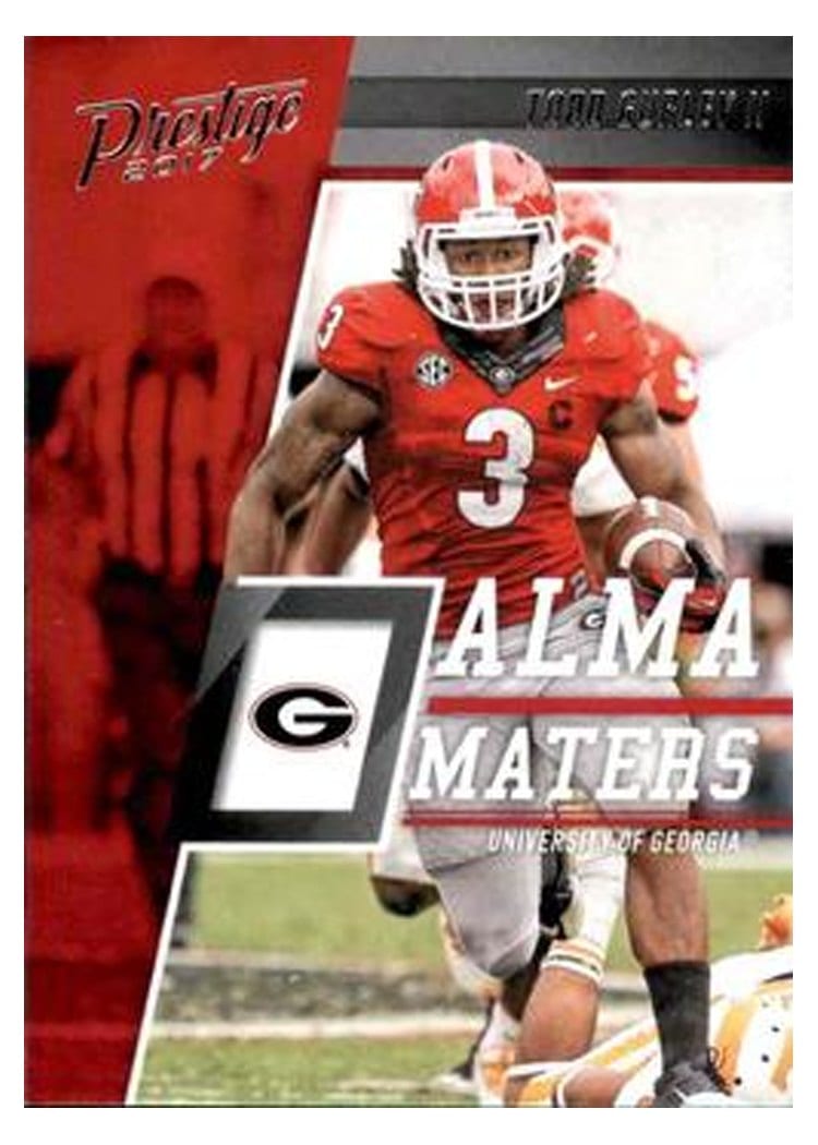 2017 Panini Prestige Alma Maters Todd Gurley II #11 card