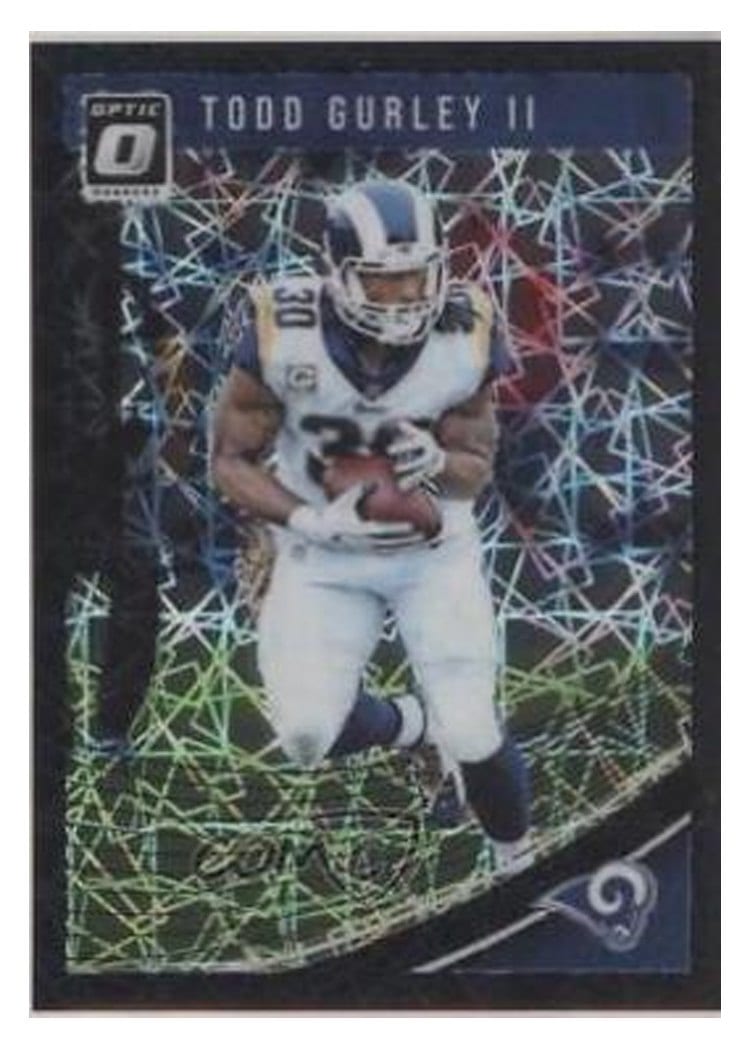 2018 Donruss Optic Base Set Todd Gurley II #53 card