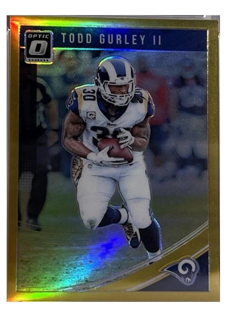 2018 Donruss Optic Base Set Todd Gurley II #53 card