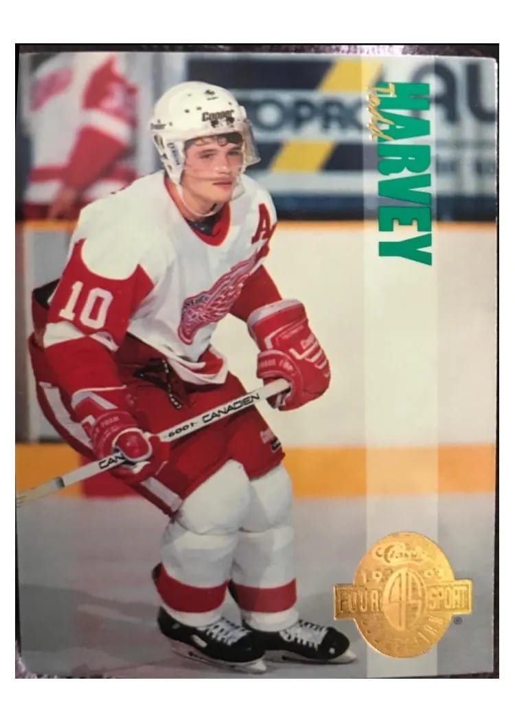 1993 Classic Four Sport Todd Harvey #193 card