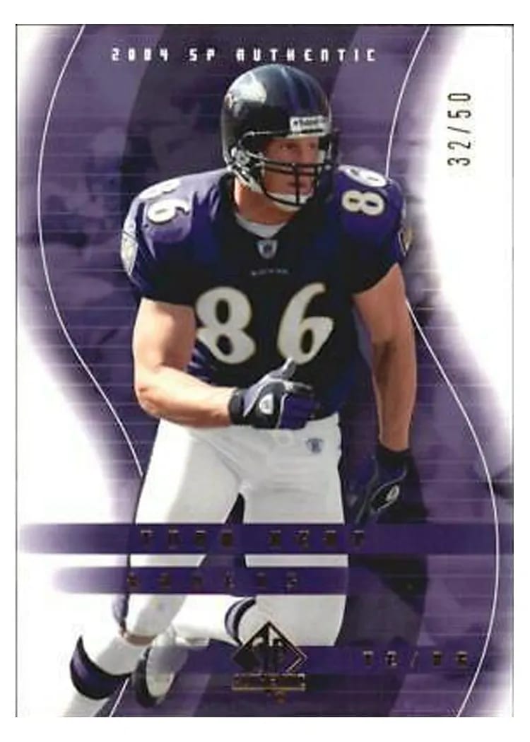 2004 SP Authentic Todd Heap #5 card