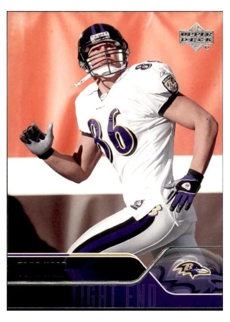 2004 Upper Deck Todd Heap #16 card