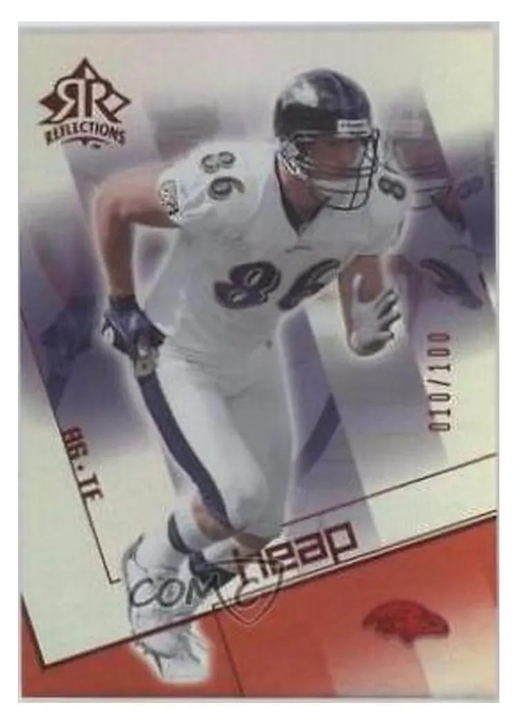 2004 Upper Deck Reflections Todd Heap #7 card