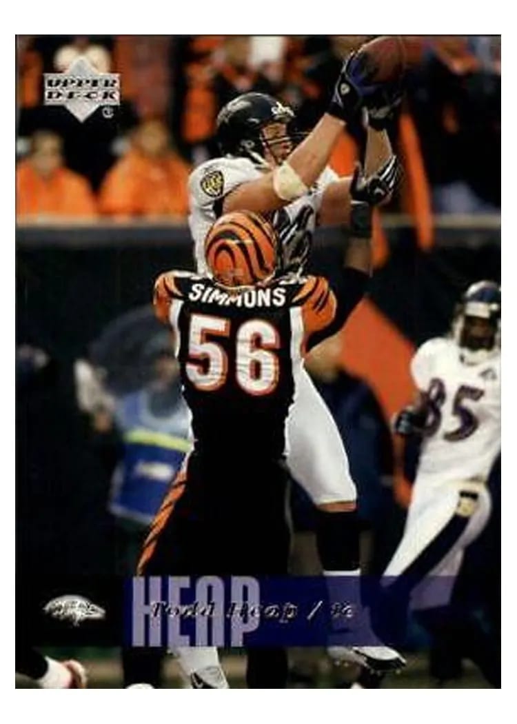 2006 Upper Deck Todd Heap #15 card