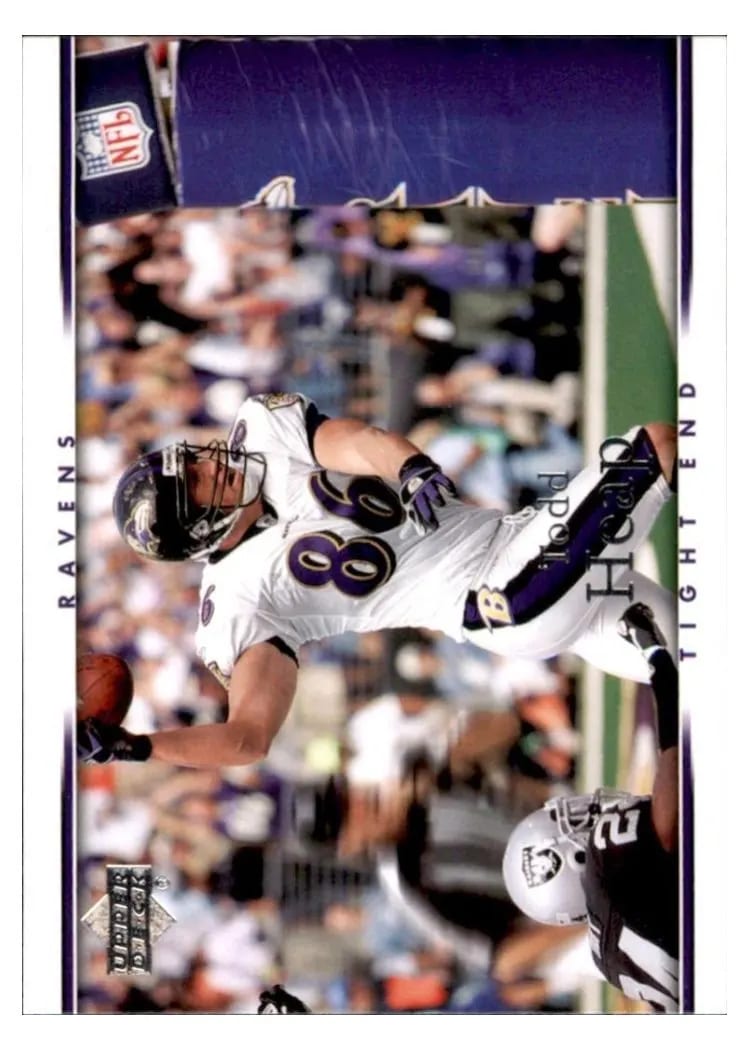 2007 Upper Deck Todd Heap #16 card