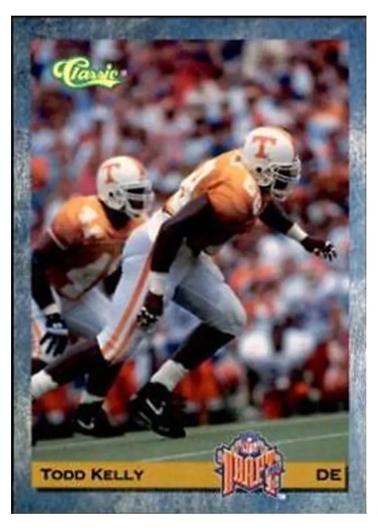 1993 Classic Todd Kelly #56 card