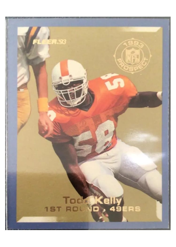 1993 Fleer Prospects Todd Kelly #17 card