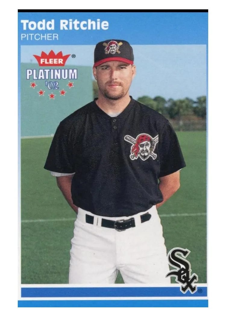 2002 Fleer Platinum Todd Ritchie #80 card