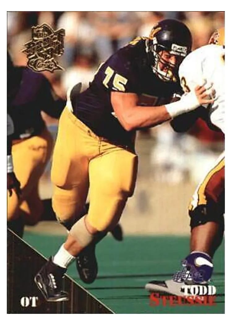 1994 Classic Todd Steussie #38 card