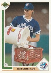 1991 Upper Deck Base Set Todd Stottlemyre #257 card