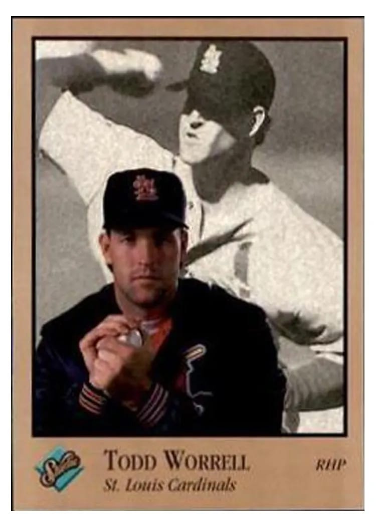 1992 Studio Todd Worrell #99 card