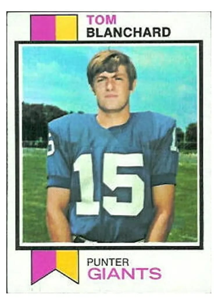 1973 Topps Tom Blanchard #319 card