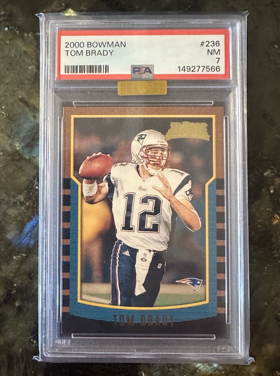 2000 Bowman Tom Brady #236 card