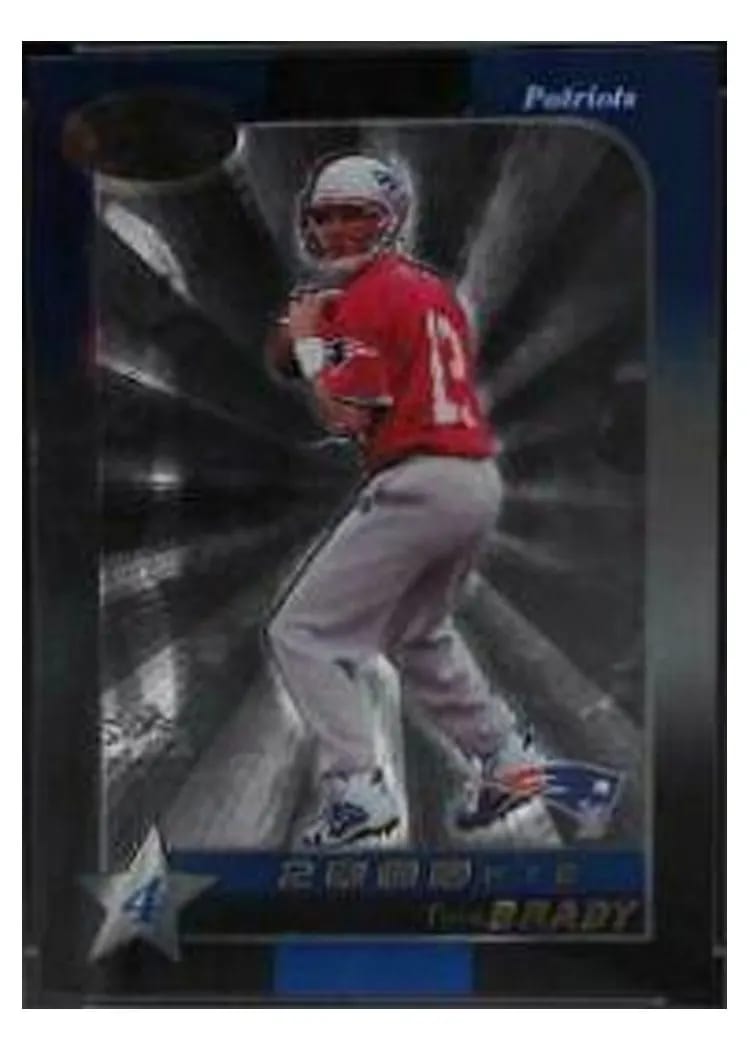 2000 Leaf Certified Tom Brady 4 Star #207 card