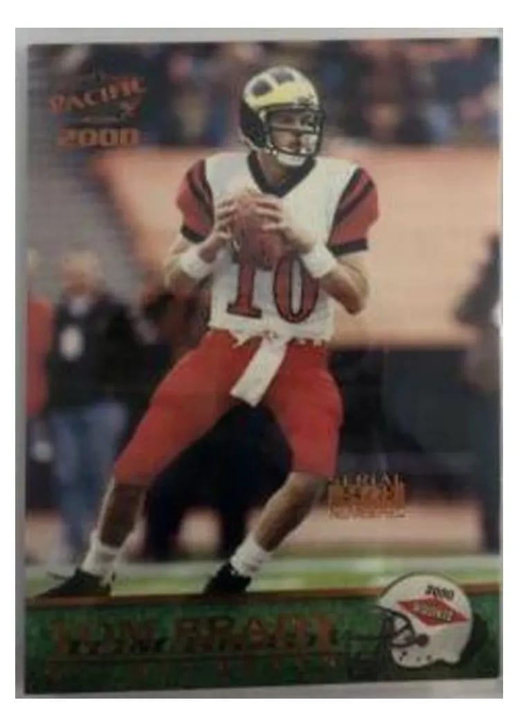 2000 Pacific Tom Brady #403 card