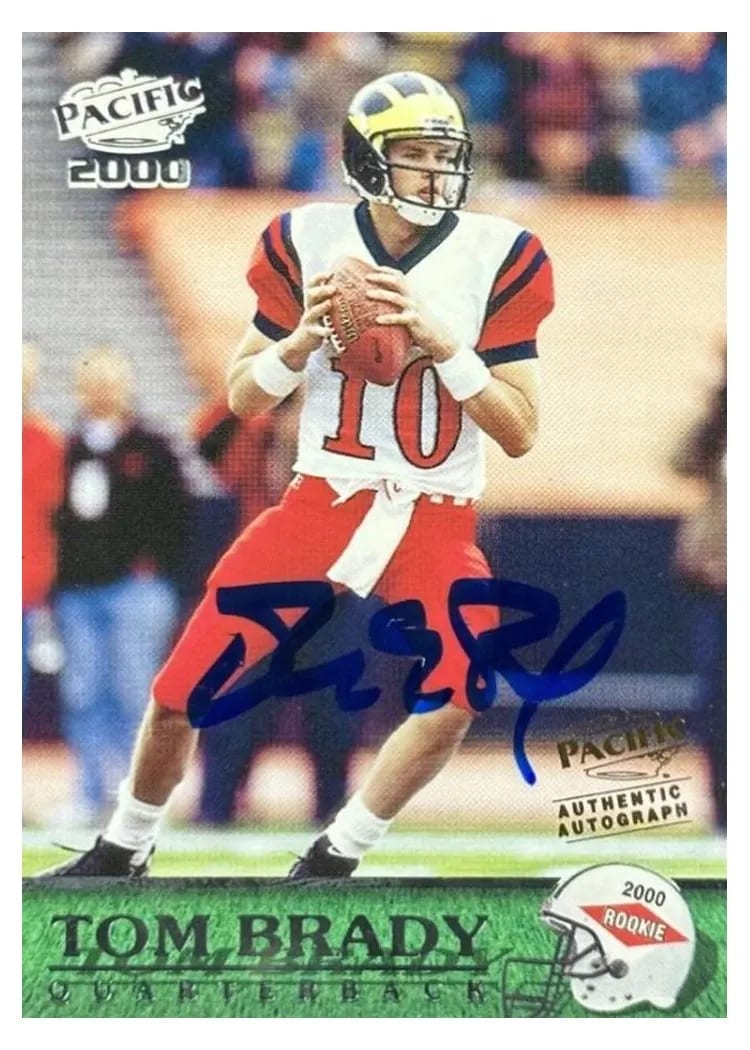 2000 Pacific Tom Brady #403 card