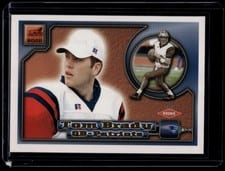 2000 Pacific Aurora Tom Brady #84 card