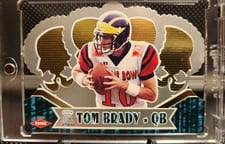 2000 Pacific Crown Royale Tom Brady #110 card