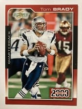 2000 Panini Score Tom Brady #316 card
