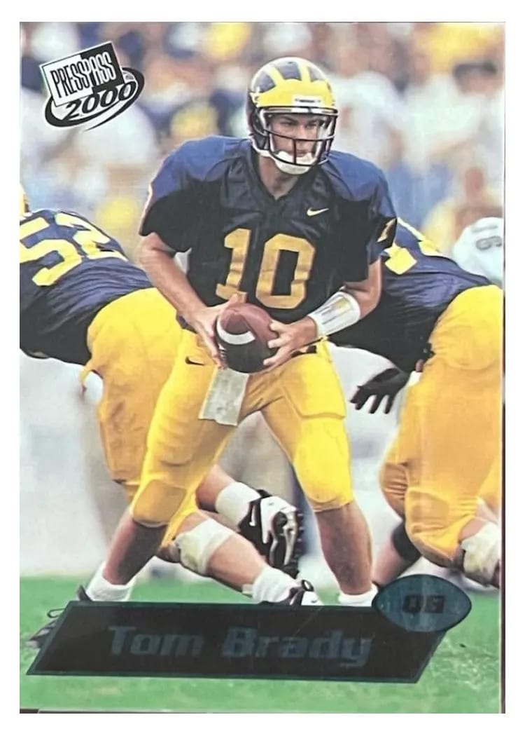 2000 Press Pass Tom Brady #37 card