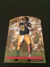 2000 Ultra Tom Brady Gold Medallion #234G card