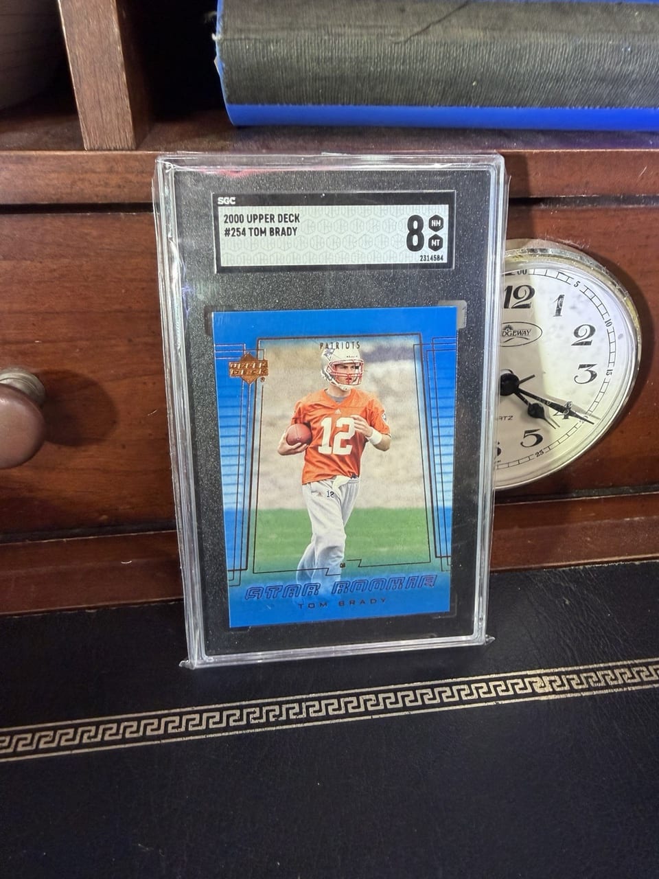 2000 Upper Deck Tom Brady #254 card