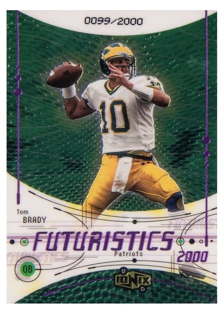 Tom Brady, 2000 Upper Deck Ionix