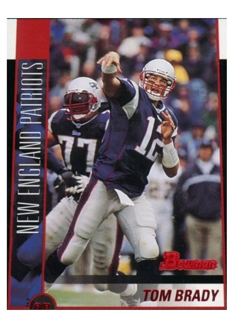 2002 Bowman Tom Brady #99 card