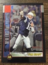 2002 Bowman Chrome Tom Brady #99 card