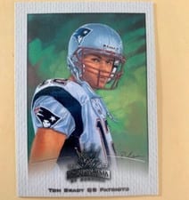 2002 Panini Donruss Gridiron Kings Tom Brady #55 card